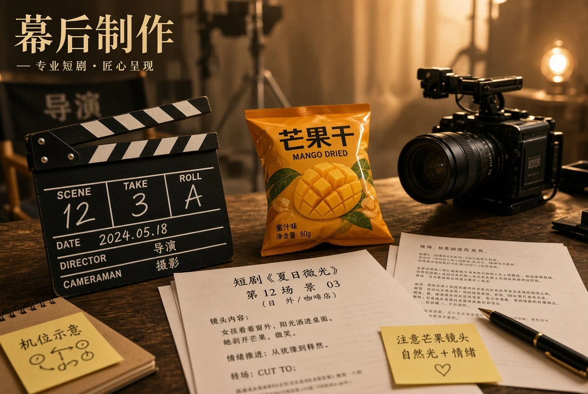 黄果短剧镜头手记